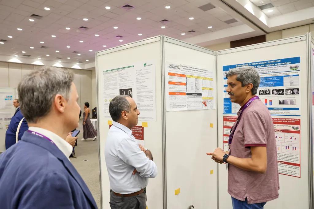 Photo from poster presentations at PVRI Rio 2025