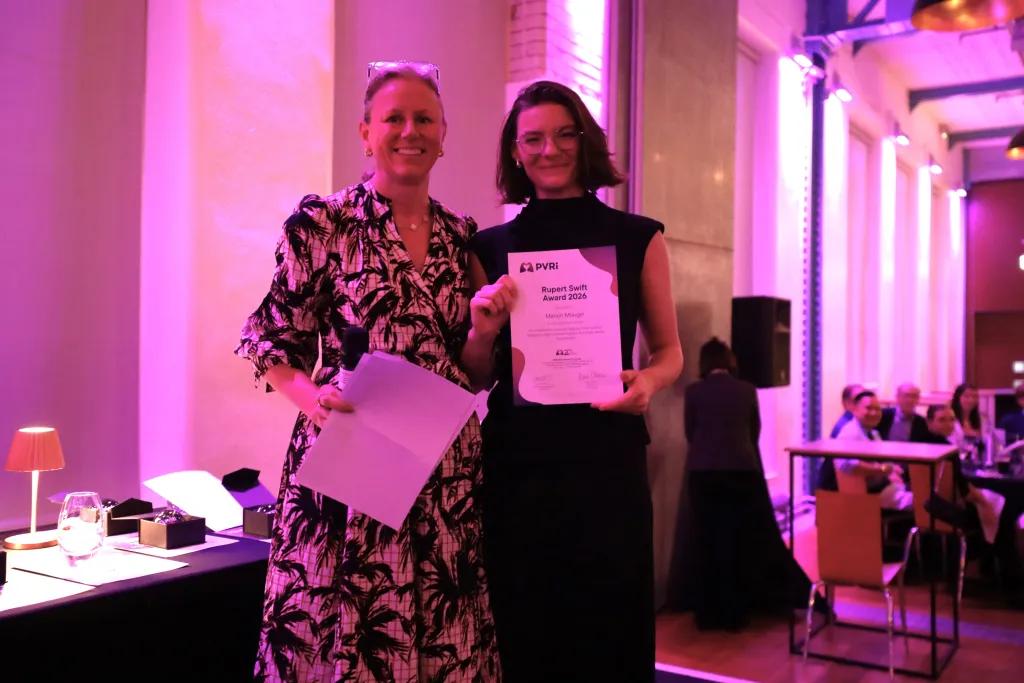 Manon Mougin Rupert Swift Award