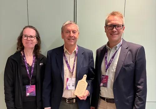 Micheala Aldred, Stefan Graf, and Nick Morrell at PVRI 2026 Dublin