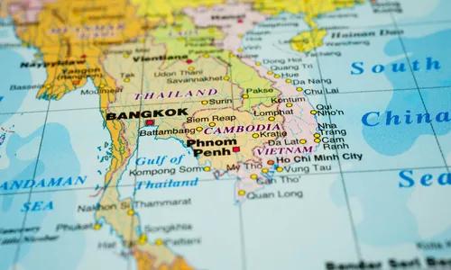 Map of Southeast Asia