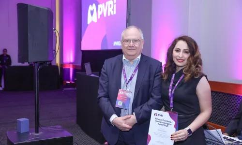 PVRI Gala dinner award winner
