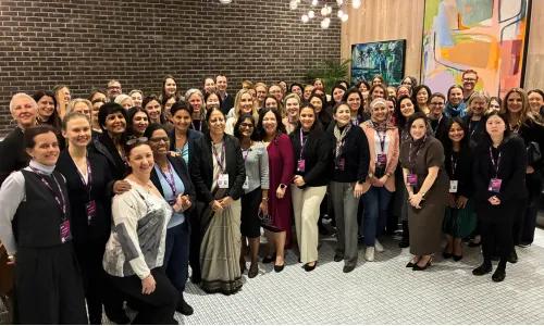 Group photo at the Women in PH luncheon PVRI 2026 Dublin