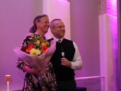 Anna Hemnes and Brad Maron at the PVRI 2026 Dublin Gala Dinner