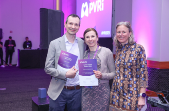 PVRI Gala dinner award winner